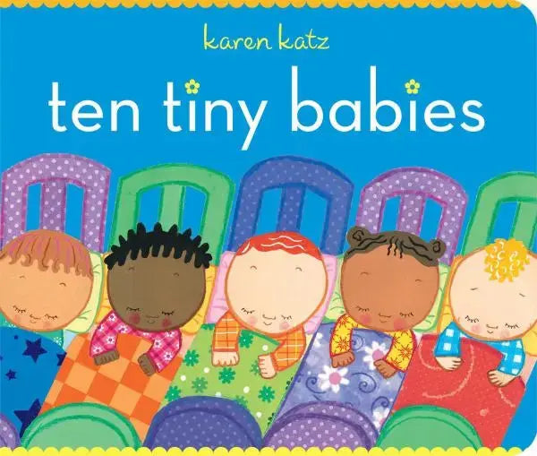 Ten Tiny Babies - Board Book Little Simon