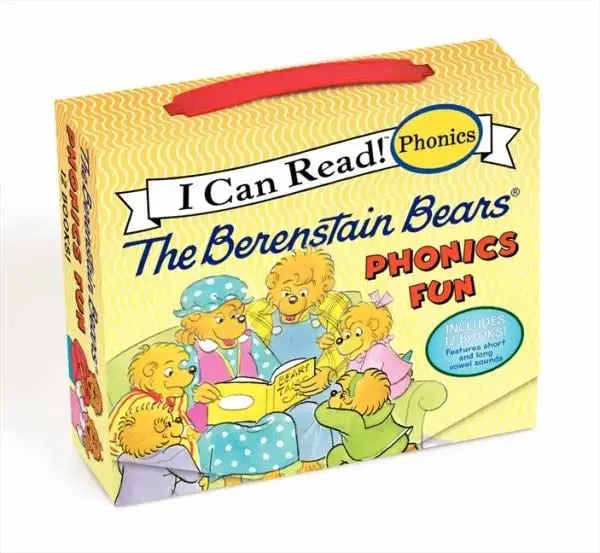 The Berenstain Bears Phonics Fun (I Can Read! Phonics) | 12 livros - Fonética em Inglês Harper Collins