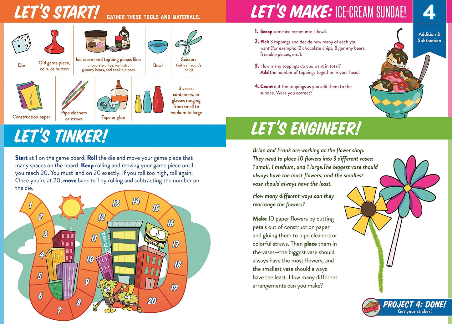 TinkerActive Workbooks: 1st Grade Math Odd Dot