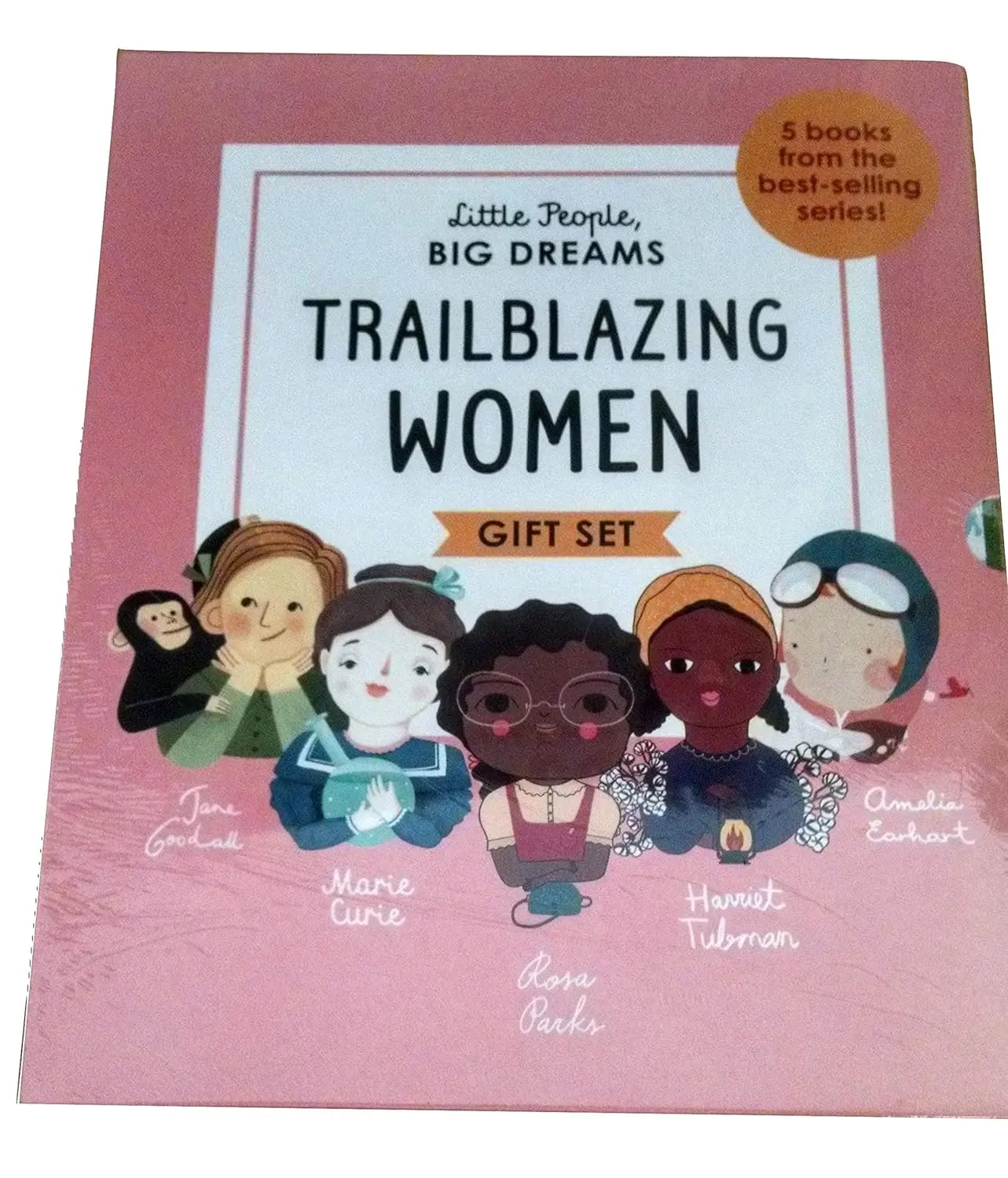 Trailblazing Women Boxed Gift Set: Rosa Parks, Amelia Earhart, Harriet Tubman, Jane Goodall and Marie Curie Frances Lincoln Children's Books