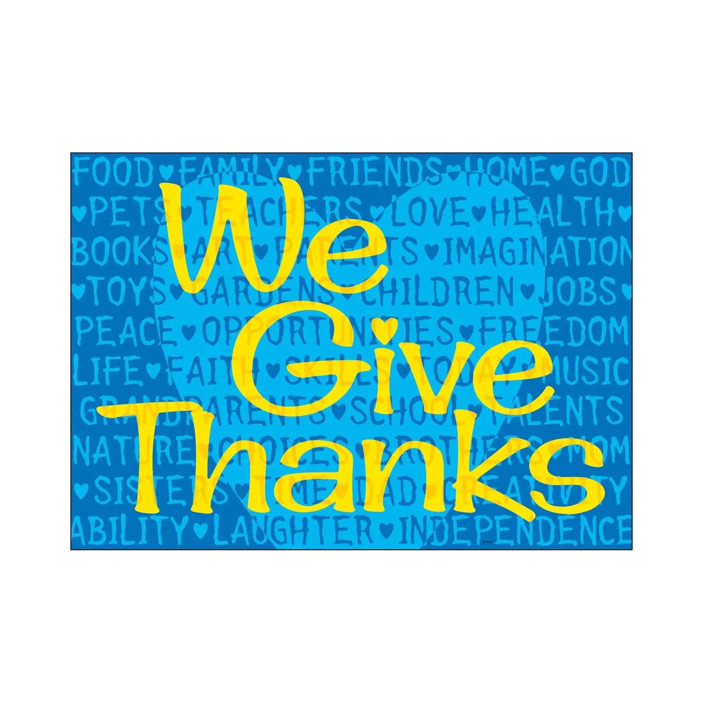 We Give Thanks ARGUS® Poster ARGUS®
