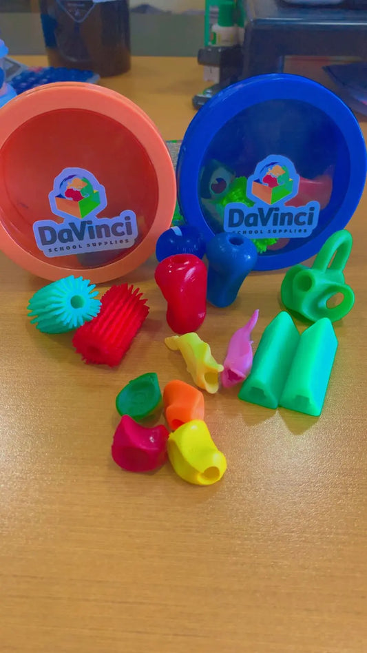 Kit 7 Stetros adaptadores cores sortida 1 Caixa Magnética Da Vinci School Supplies