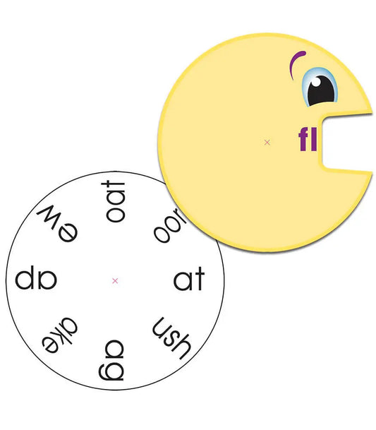 Word Wheels: Beginning Blends Curriculum Cutouts Grade 1-2 Carson-Dellosa