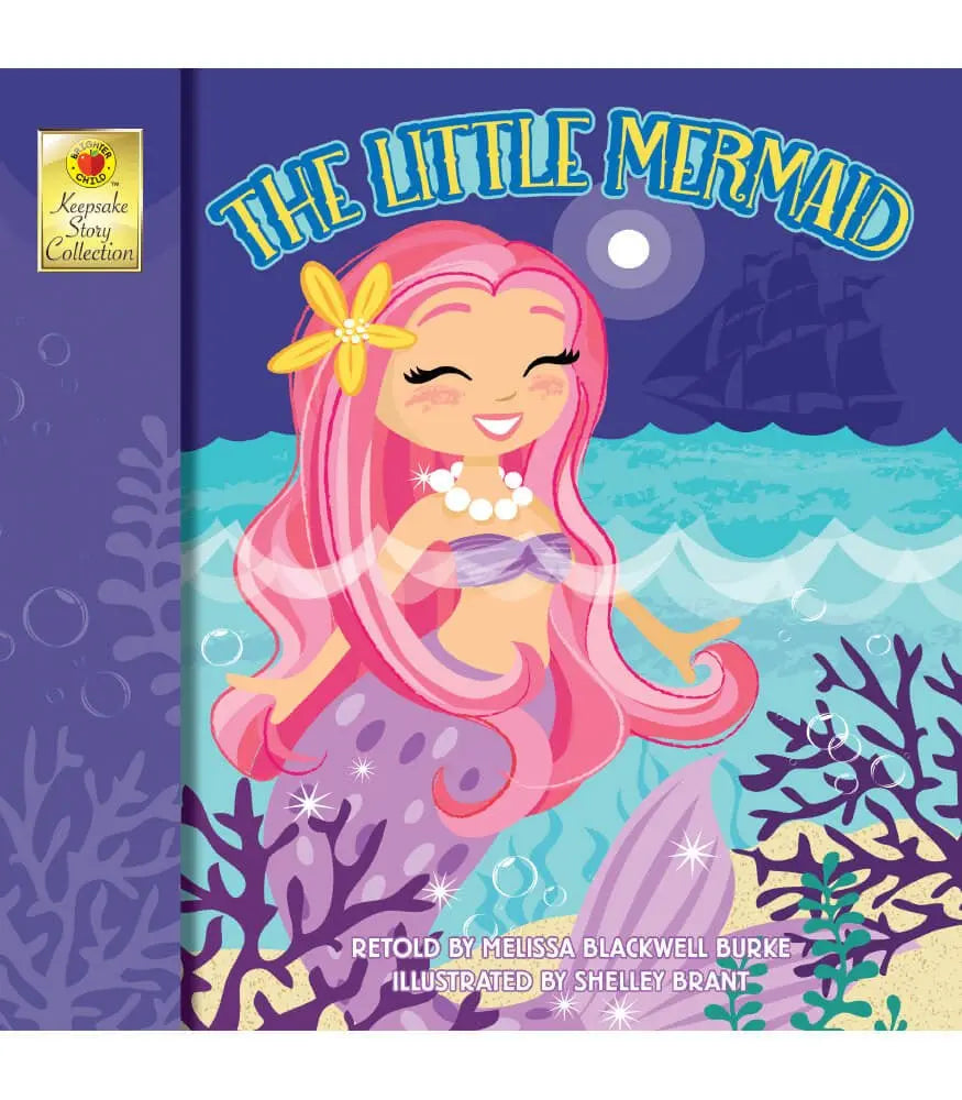 A Pequena Sereia - Em Inglês | Little Mermaid Keepsake Stories Storybook - Da Vinci School Supplies