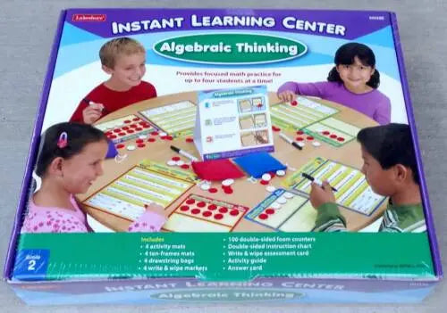 Algebraic Thinking Instant Learning Center - Da Vinci School Supplies