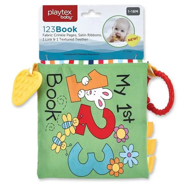 Playtex Baby's First Teething Book 123 Playtex Baby