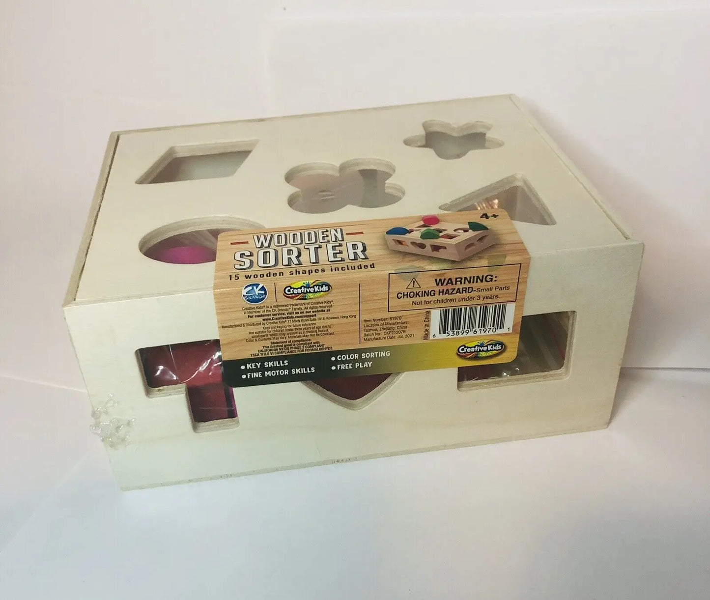 Wooden Sorter Creative Kids