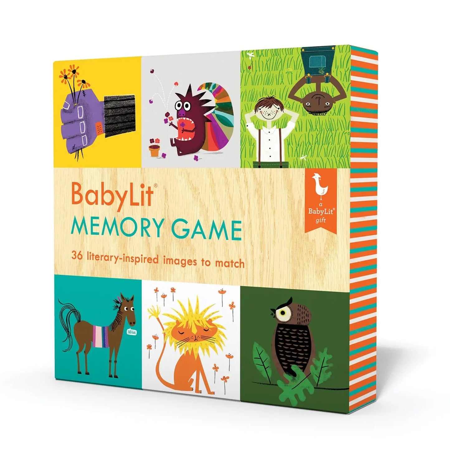 BabyLit A to Z Book & Memory Game Gibbs Smith