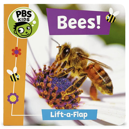 Bees! A PBS Kids Lift-a-Flap Board Book for Babies and Toddlers, Ages 1-4 Cottage Door Press