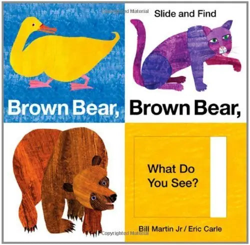 Brown Bear Brown Bear What Do You See Slide and Find Priddy Books