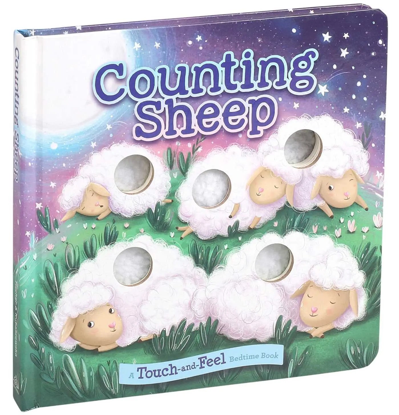 Counting Sheep (A Touch-and-Feel Bedtime Book) Silver Dolphin Books