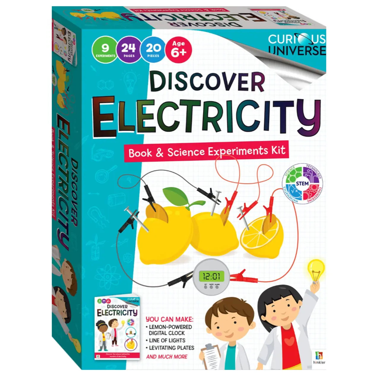 Curious Universe Kids: Discover Electricity Hinkler