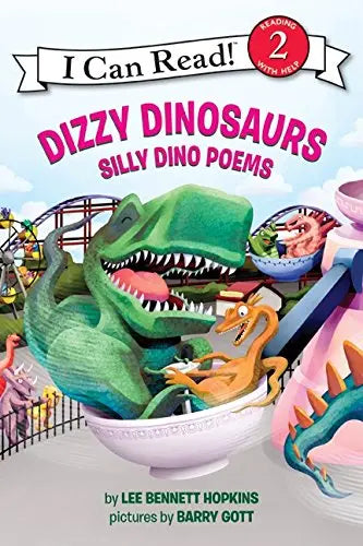 Dizzy Dinosaurs: Silly Dino Poems (I Can Read, Level 2) Harper Collins