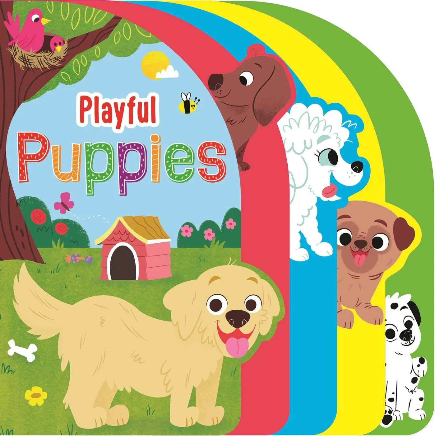 Playful Puppies: Shaped Board Book Igloo Books