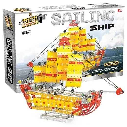 Sailing (Construct It, DIY Mechanical Kits - 455 piece) BMS Brands