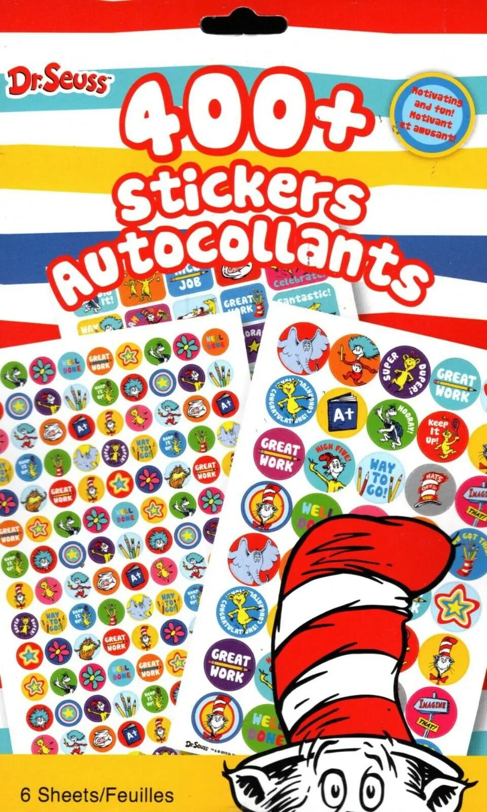 Dr.Seus Stickers Autocollants Greenbrier International