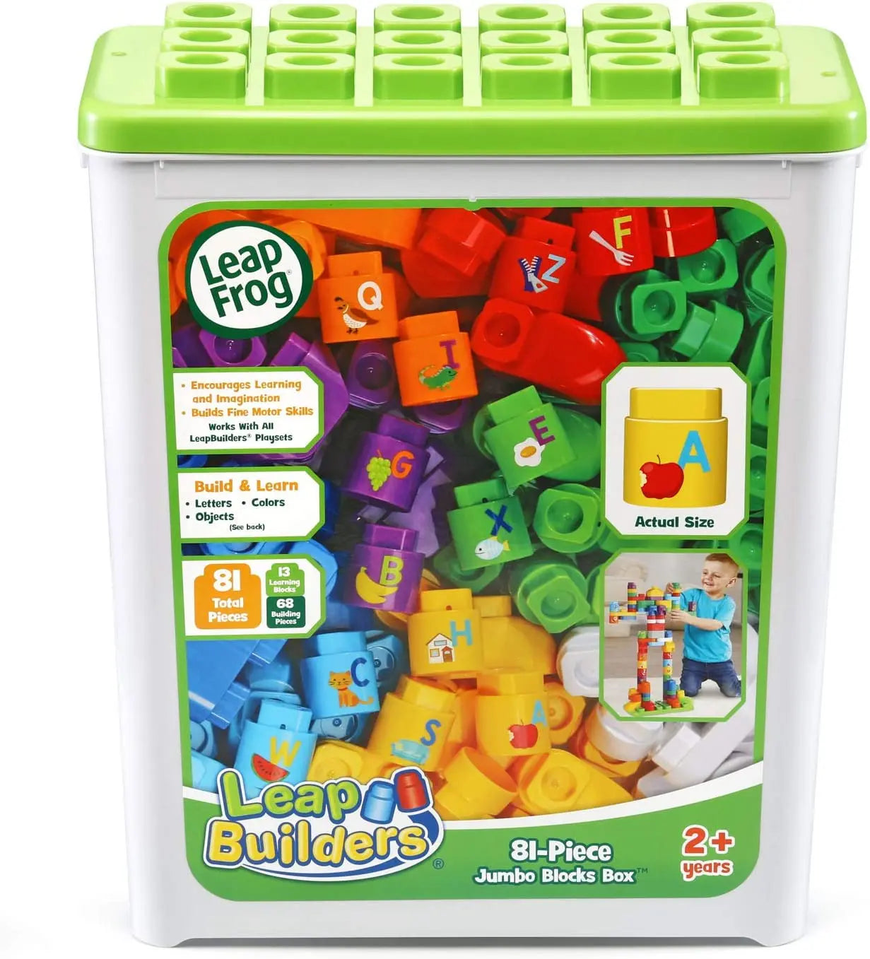Blocos de Montar LeapFrog Leapbuilders - 81 Peças VTech