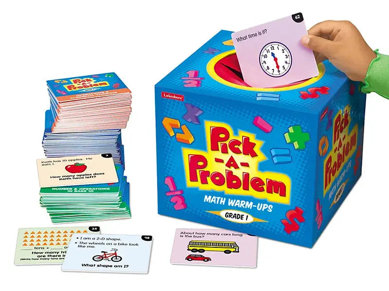 Pick-A-Problem Math Warm-Ups - Gr. 1 lakeshore learning
