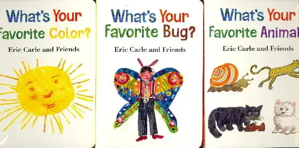 Eric Carle and Friends: 3 Delightful Collections (What's Your Favorite Color?/What's Your Favorite Bug?/What's Your Favorite Animal?) Henry Holt & Company