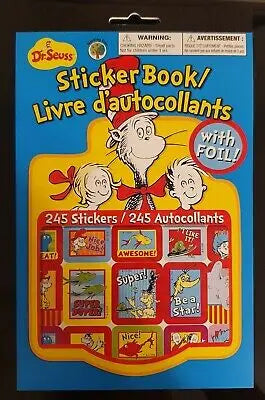 Dr.Seus Stickers Book Greenbrier Intl