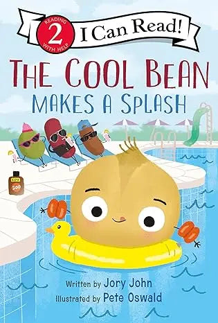 The Cool Bean Makes a Splash: A Funny Story About Bravery and New Challenges for Children (Ages 4–8) (I Can Read Level 2 happer collins