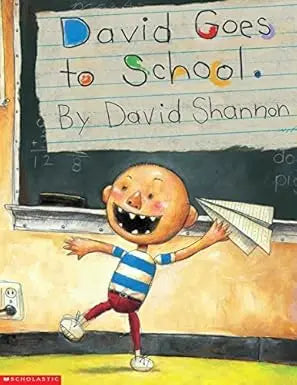 David Goes to School Paperback Scholastic