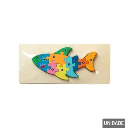 Wooden Educational Puzzle – Assorted Models ark