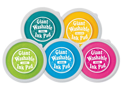 Giant Washable Color Ink Pads - Set 2