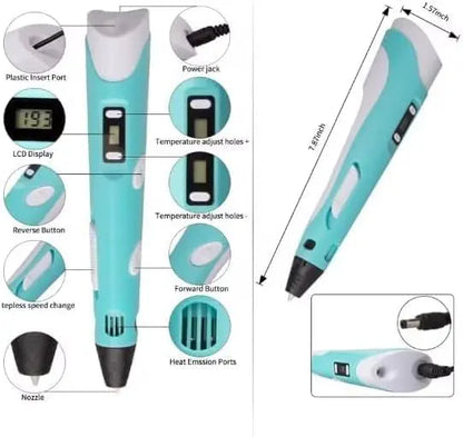 3D printing Pen With Display SCRIB3D