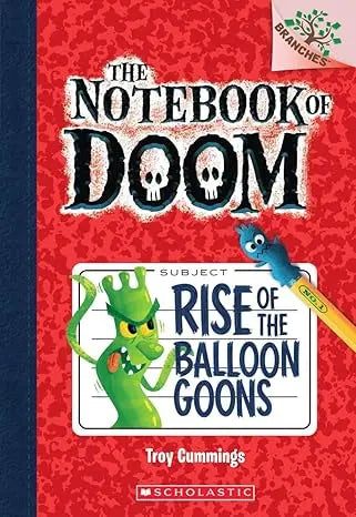The Notebook of Doom - Rise of the Balloon Goons - Paperback Branches