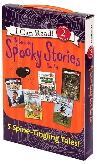 My Favorite Spooky Stories Box Set: A Box of 5 Halloween Books for Beginning Readers (I Can Read Level 2) Paperback HarperCollins