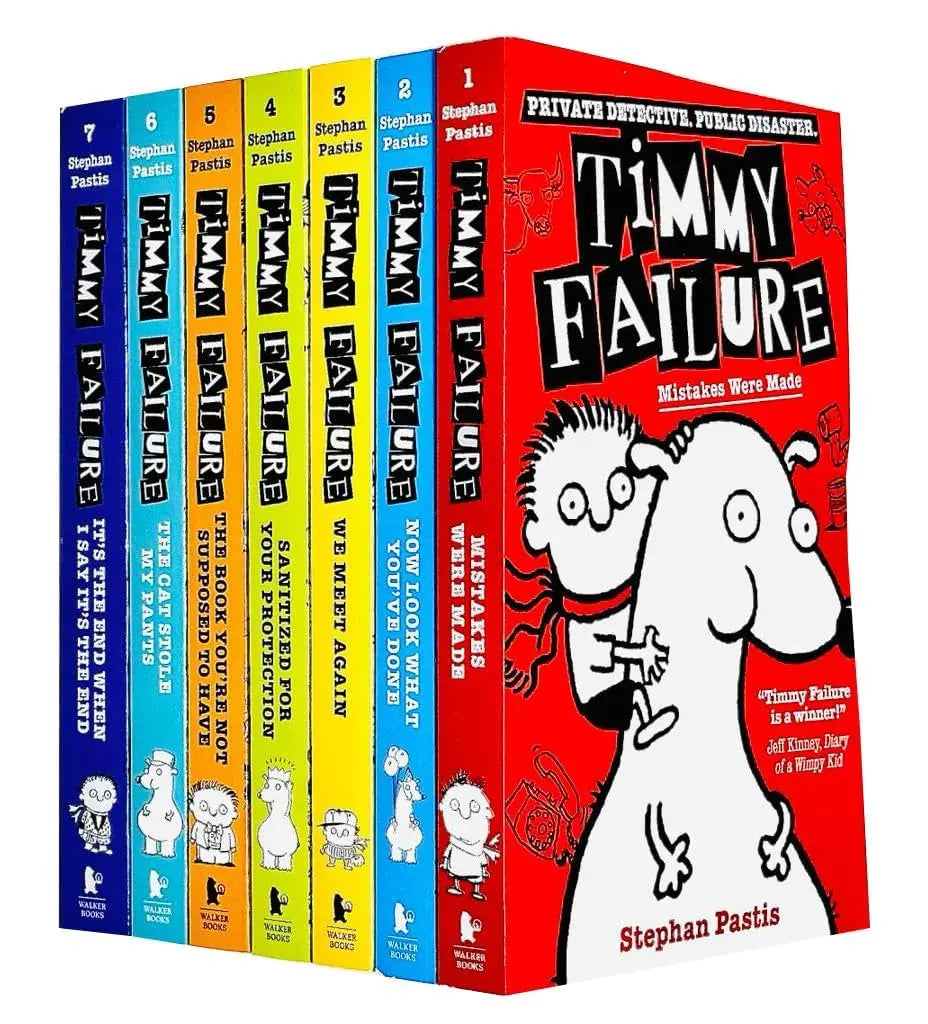 Timmy Failure's Finally Great 7 Books Collection Boxed Set - Paperback Walker Books