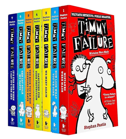 Timmy Failure's Finally Great 7 Books Collection Boxed Set - Paperback Walker Books