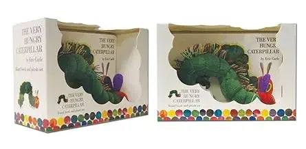 The Very Hungry Caterpillar Board Book and Plush (Book&Toy) World of Eric Carle