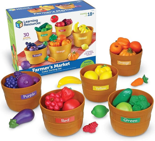 Farmer's Market Color Sorting Set - Learning Resources