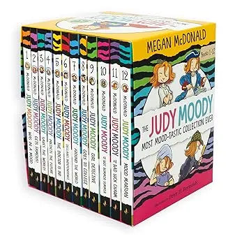 The Judy Moody Most Mood-tastic Collection Ever: Books 1-12 Da Vinci School Supplies
