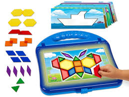 Light-Up Math Activity Center Geometry