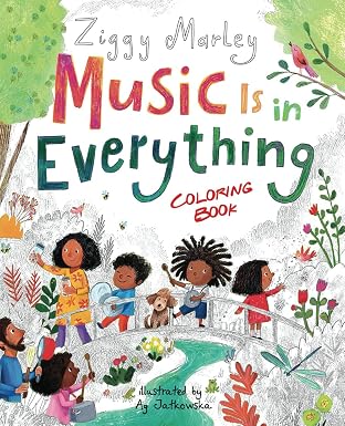 Music Is In Everything - Coloring Book Edition