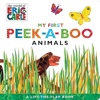 My First Peek-a-Boo Animals (The World of Eric Carle) Board book – Lift the flap