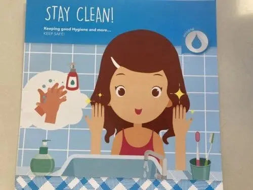 Stay Clean! Book Paperback Da Vinci School Supplies