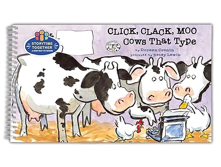 Click, Clack, Moo: Cows That Type (Storytime Together Edition)