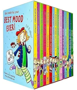 Judy Moody 15 Books Collection Box Set By Megan McDonald(1-15 Books)(Judy Moody, Get Famous!, Saves The World!, Predicts Da Vinci School Supplies