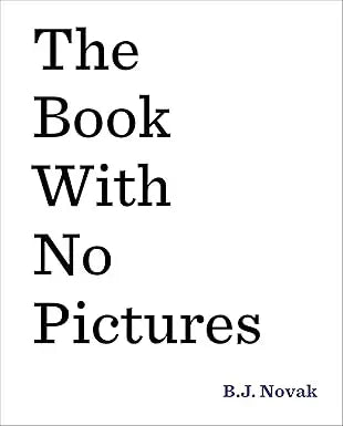 The Book with No Pictures - Hardcover Rocky Pond Books