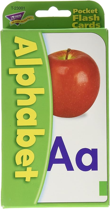 Alphabet Pocket 52 + 4 Flash Cards
