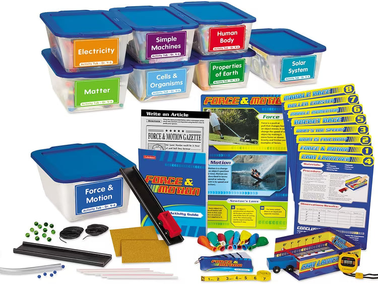 Learning Science Activity Tubs - Gr. 4-6 - Complete Set