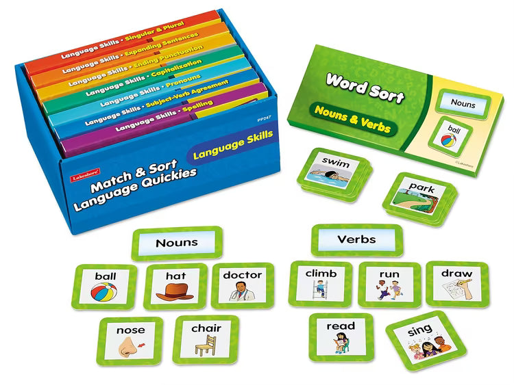 Match & Sort Language Skills Quickies - K-Gr. 1