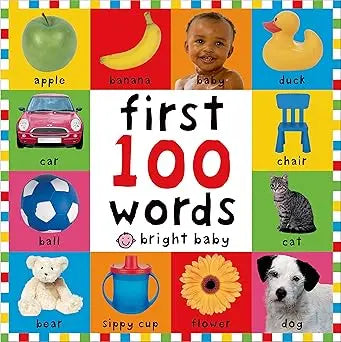 First 100 Words (Bright Baby) - Hardcover Priddy Books US