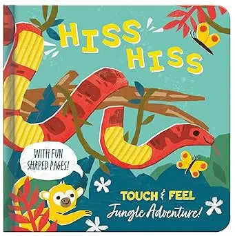 Hiss Hiss: Touch & Feel Jungle Adventure! Da Vinci School Supplies
