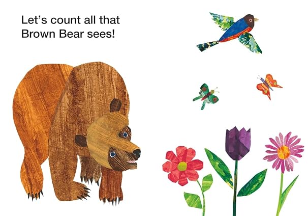 Brown Bear and Friends 123 -  A Padded Board Book