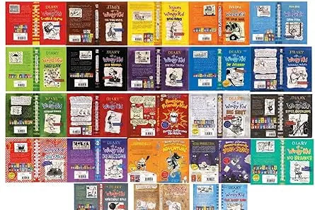 Diary of a Wimpy Kid Box of Books (Diary of a Wimpy Kid Box of Books, 1-23) Da Vinci School Supplies